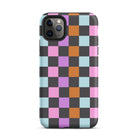 Retro Check Halloween Tough Case for iPhone® - UntamedEgo LLC.