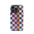 Retro Check Halloween Tough Case for iPhone® - UntamedEgo LLC.