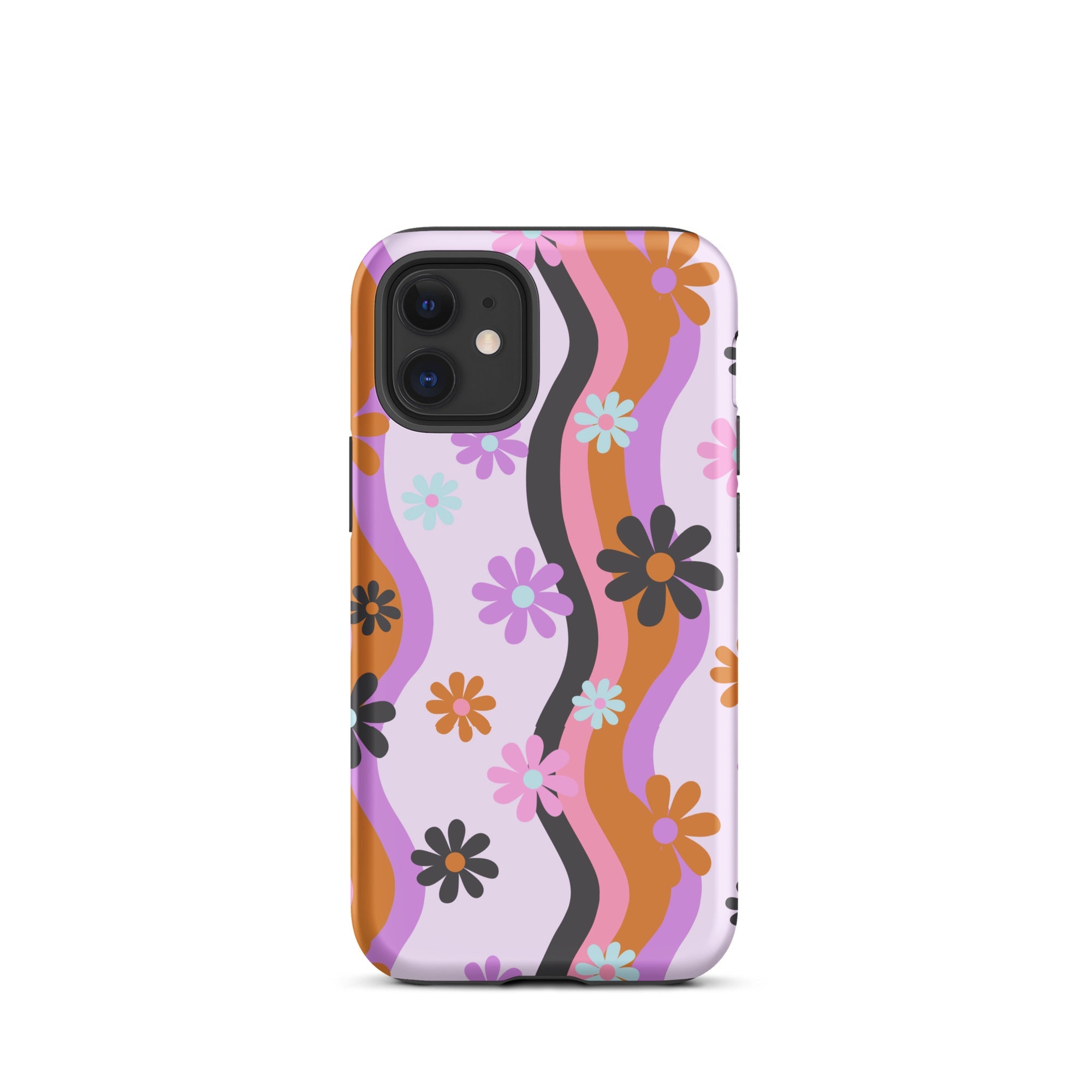 Retro Flower Wave Tough Case for iPhone® - UntamedEgo LLC.