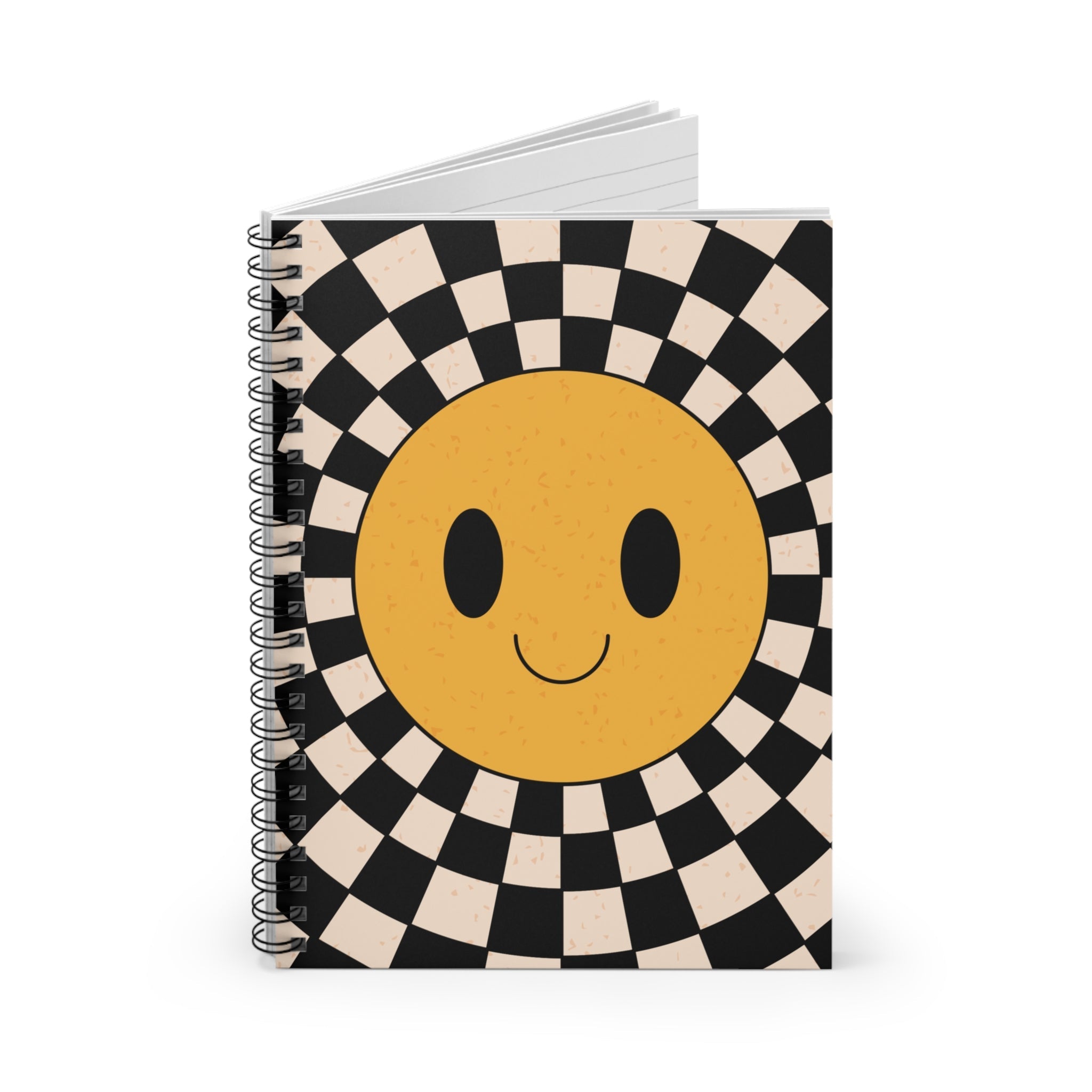 Retro Smile Spiral Notebook - UntamedEgo LLC.