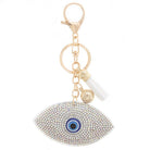 Rhinestone Evil Eye Keychain - UntamedEgo LLC.