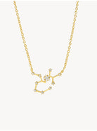 Sagittarius Zodiac 14k Gold Dipped Necklace - UntamedEgo LLC.