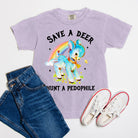 Save A Deer Hunt A Pedophile Youth Kids Exclusive Tee - UntamedEgo LLC.