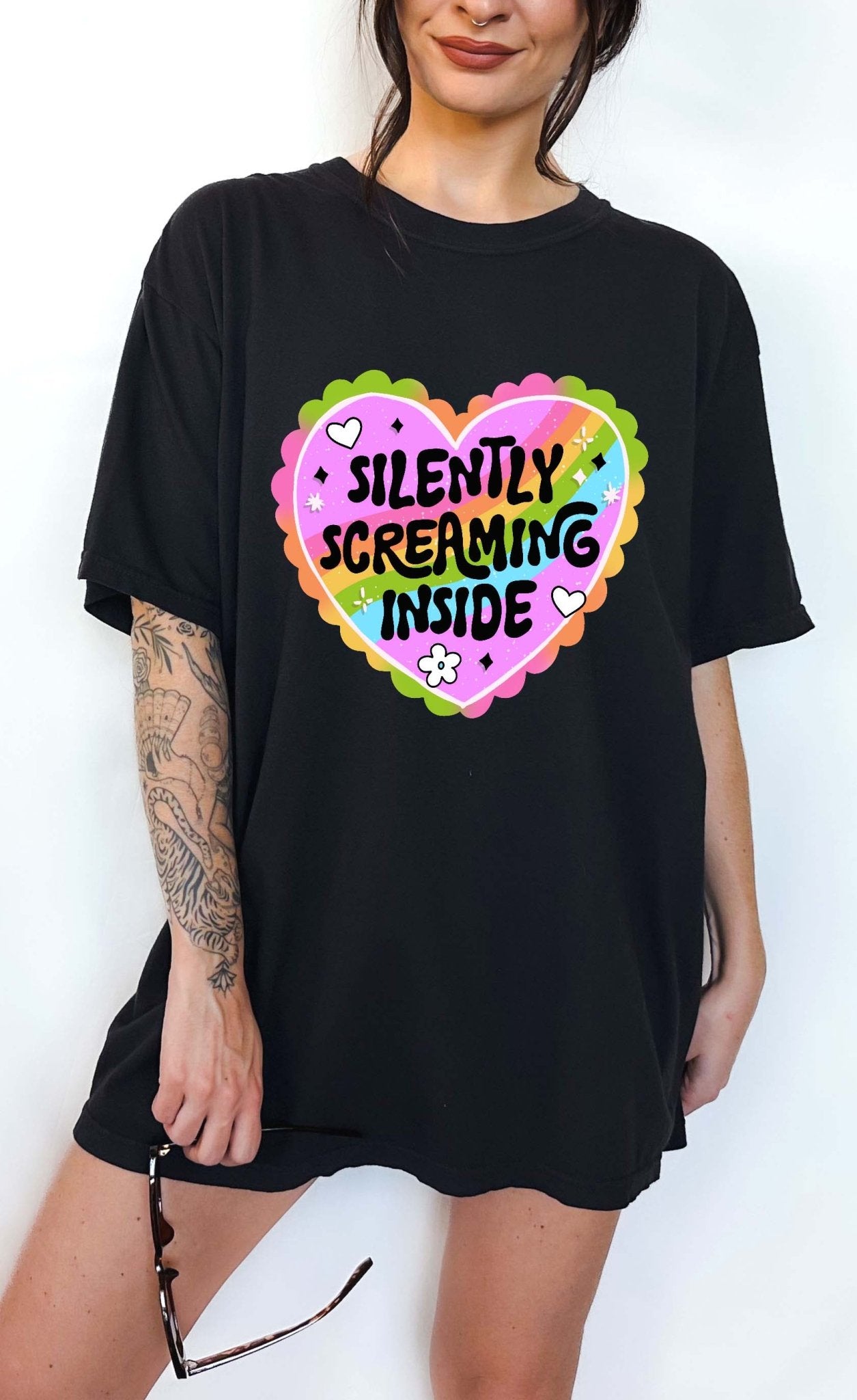 Silently Screaming Inside Tee - UntamedEgo LLC.