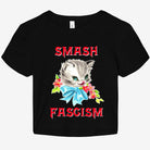 Smash Fascism Graphic Baby Tee - UntamedEgo LLC.