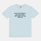 Sorry For Being So Hot And Smart Idk What's Wrong With Me Graphic Tee - UntamedEgo LLC.