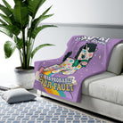 Sorry I Was Rude Sherpa Fleece Blanket - UntamedEgo LLC.