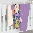 Sorry I Was Rude Sherpa Fleece Blanket - UntamedEgo LLC.