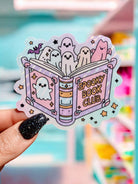 Spooky Book Club Halloween Sticker - UntamedEgo LLC.
