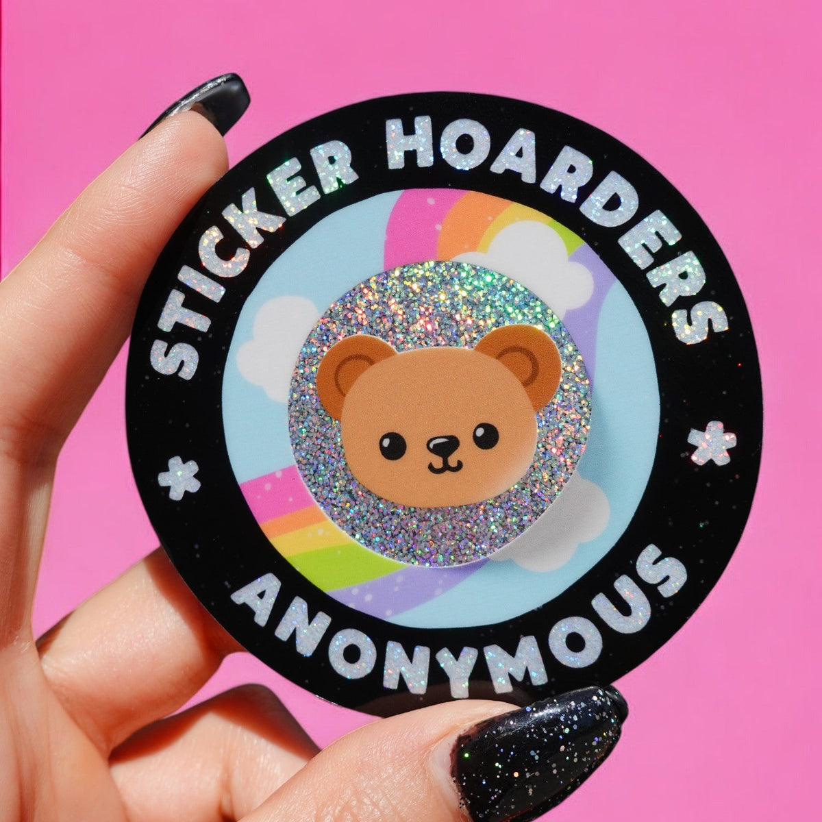 Sticker Hoarders Anonymous Sticker – UntamedEgo LLC.