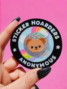 Sticker Hoarders Anonymous Sticker - UntamedEgo LLC.