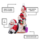 Submissive Santa Ornament - UntamedEgo LLC.