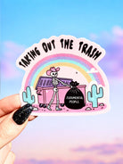 Taking Out The Trash Sticker - UntamedEgo LLC.