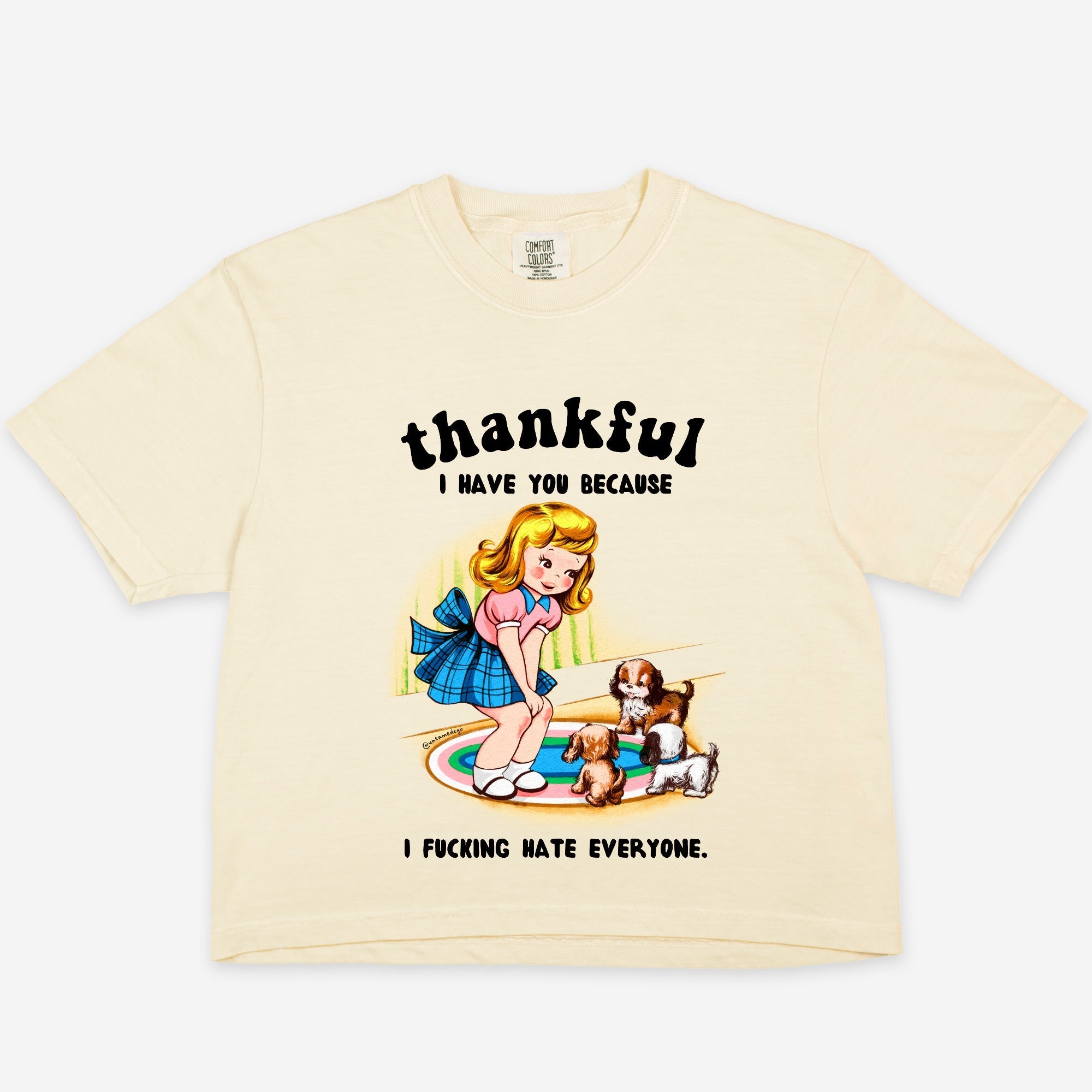 Thankful I Have You Dogs Women’s Boxy Tee - UntamedEgo LLC.