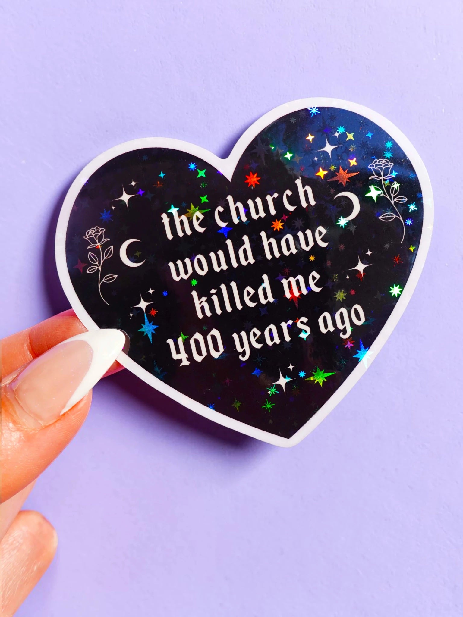 The Church Would Have Killed Me Sticker - UntamedEgo LLC.