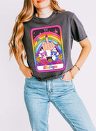 The Finger Tarot Card Boxy Women's Tee - UntamedEgo LLC.