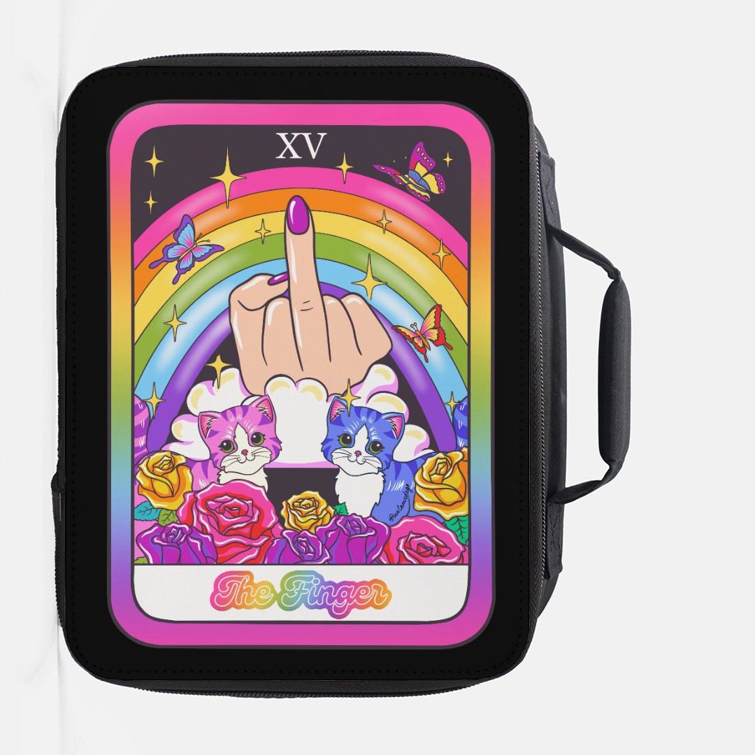 The Finger Tarot Card Insulated Lunch Box - UntamedEgo LLC.