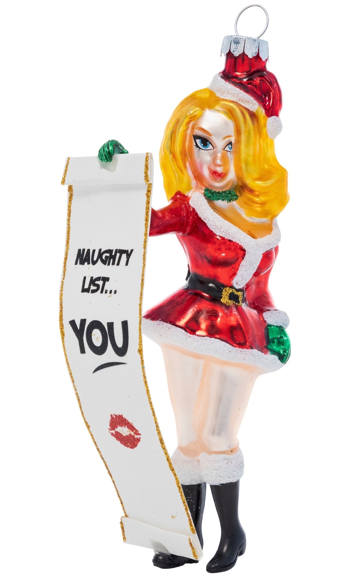 The Naughty List Ornament - UntamedEgo LLC.