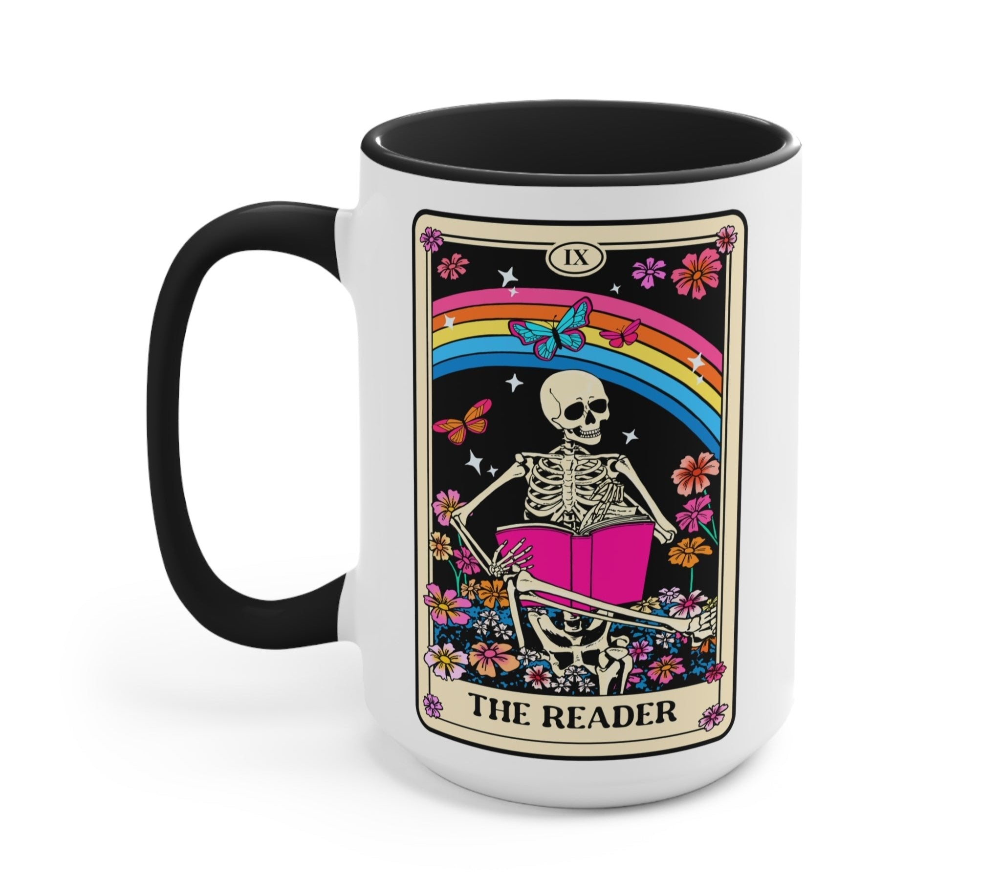 The Reader Tarot Card Mug - UntamedEgo LLC.