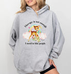 Therapy Is Not Enough Hoodie - UntamedEgo LLC.