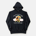 Therapy Is Not Enough I Need To Bite People Vintage Hoodie - UntamedEgo LLC.