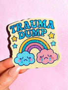 Trauma Dump Sticker - UntamedEgo LLC.