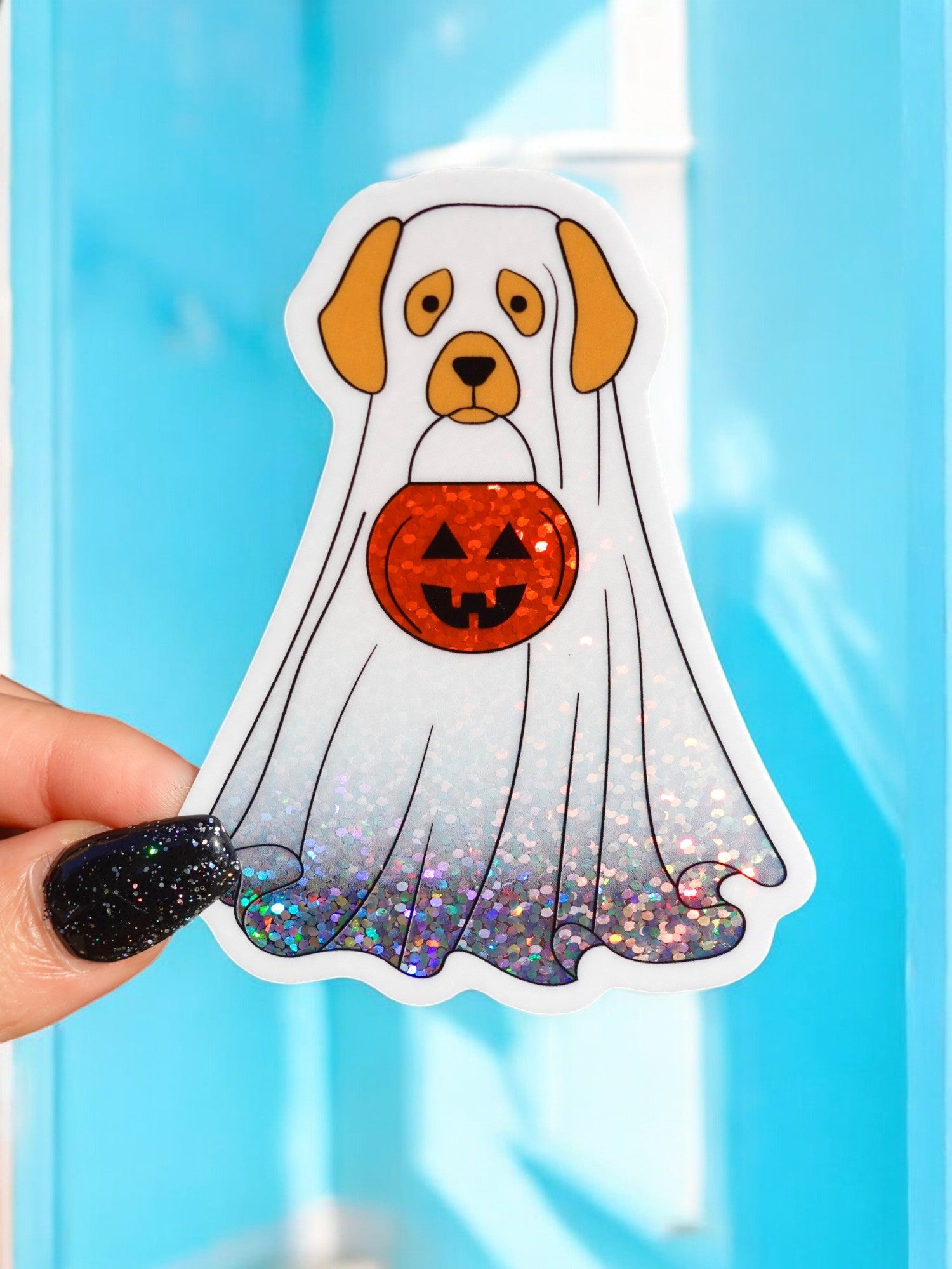 Trick Or Treat Doggy Sticker - UntamedEgo LLC.