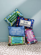 Try Me Needlepoint Pillow - UntamedEgo LLC.