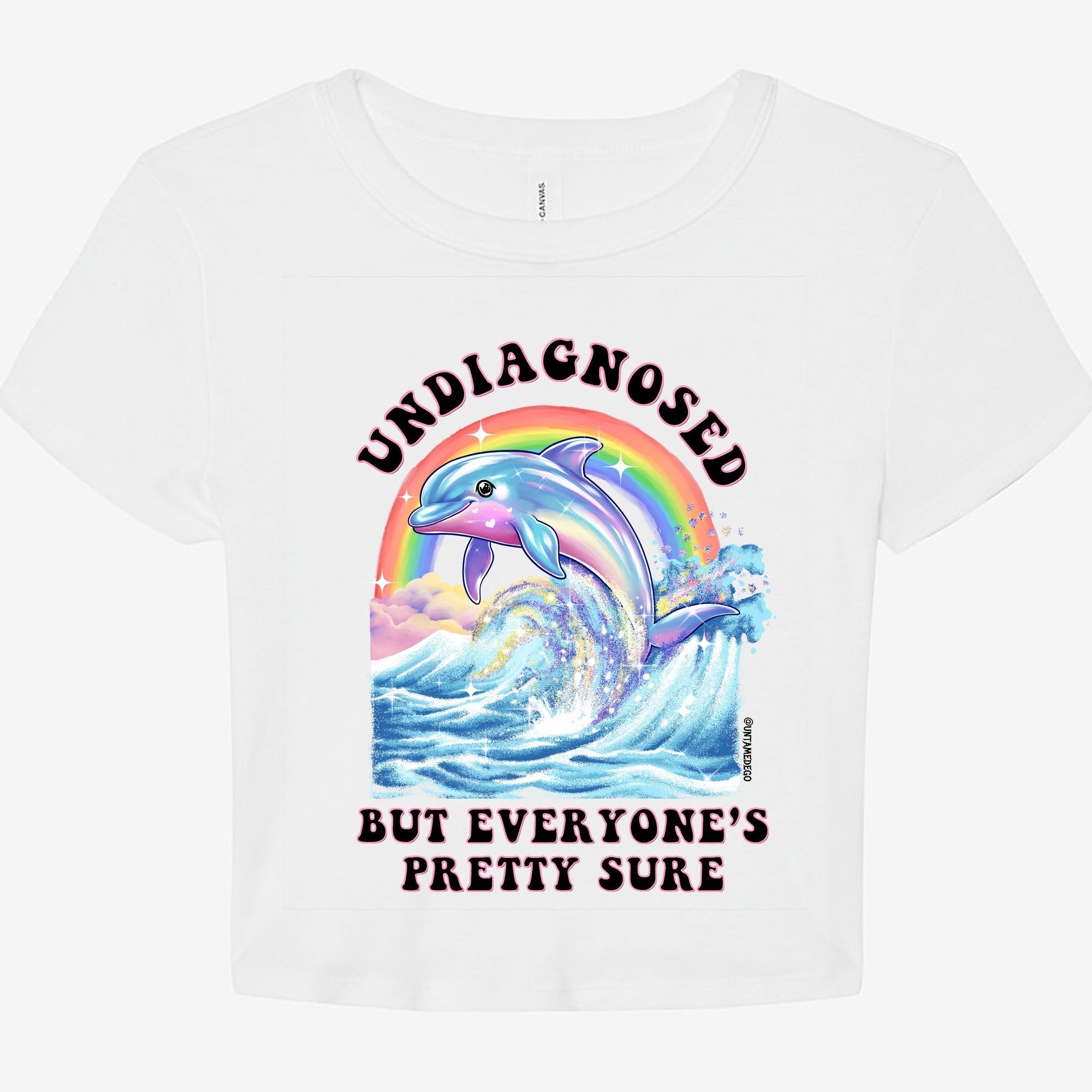 Undiagnosed But Everyone's Pretty Sure Graphic Baby Tee - UntamedEgo LLC.