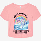 Undiagnosed But Everyone's Pretty Sure Graphic Baby Tee - UntamedEgo LLC.