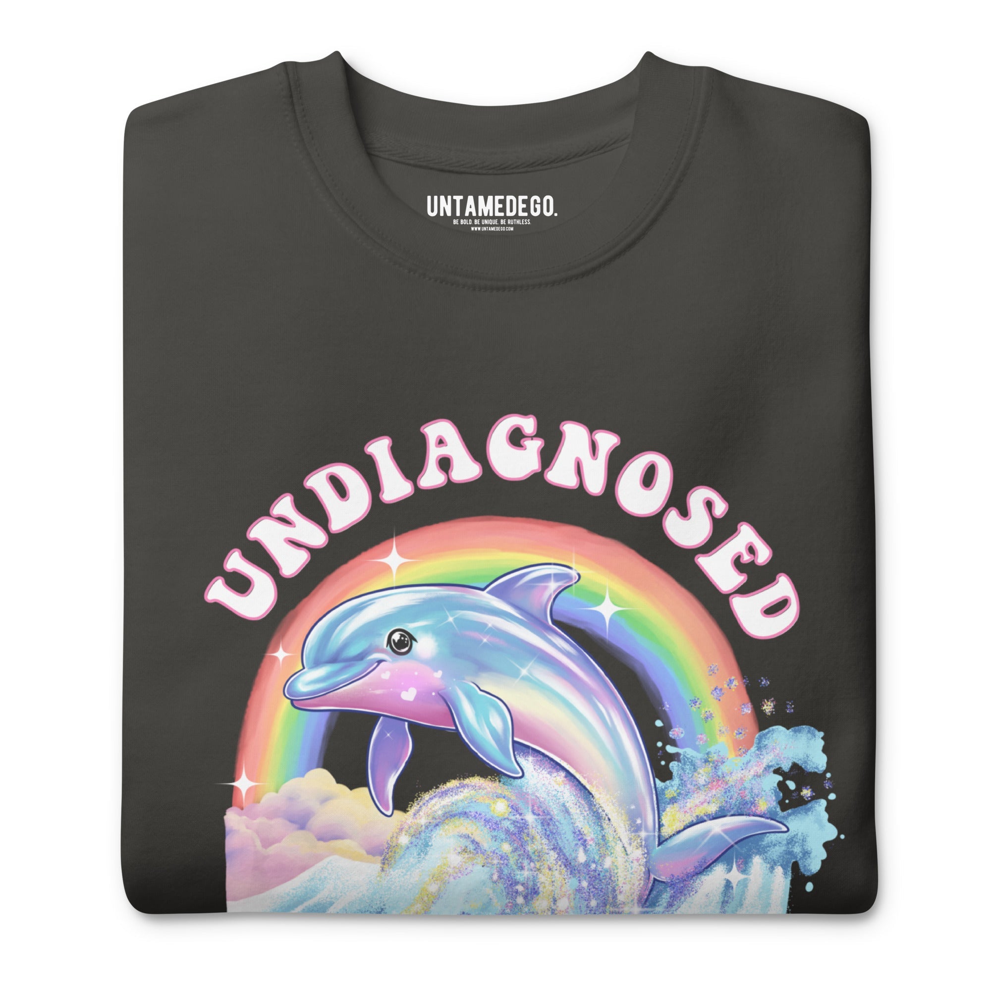 Undiagnosed But Everyone's Pretty Sure Soft Crew Sweatshirt - UntamedEgo LLC.