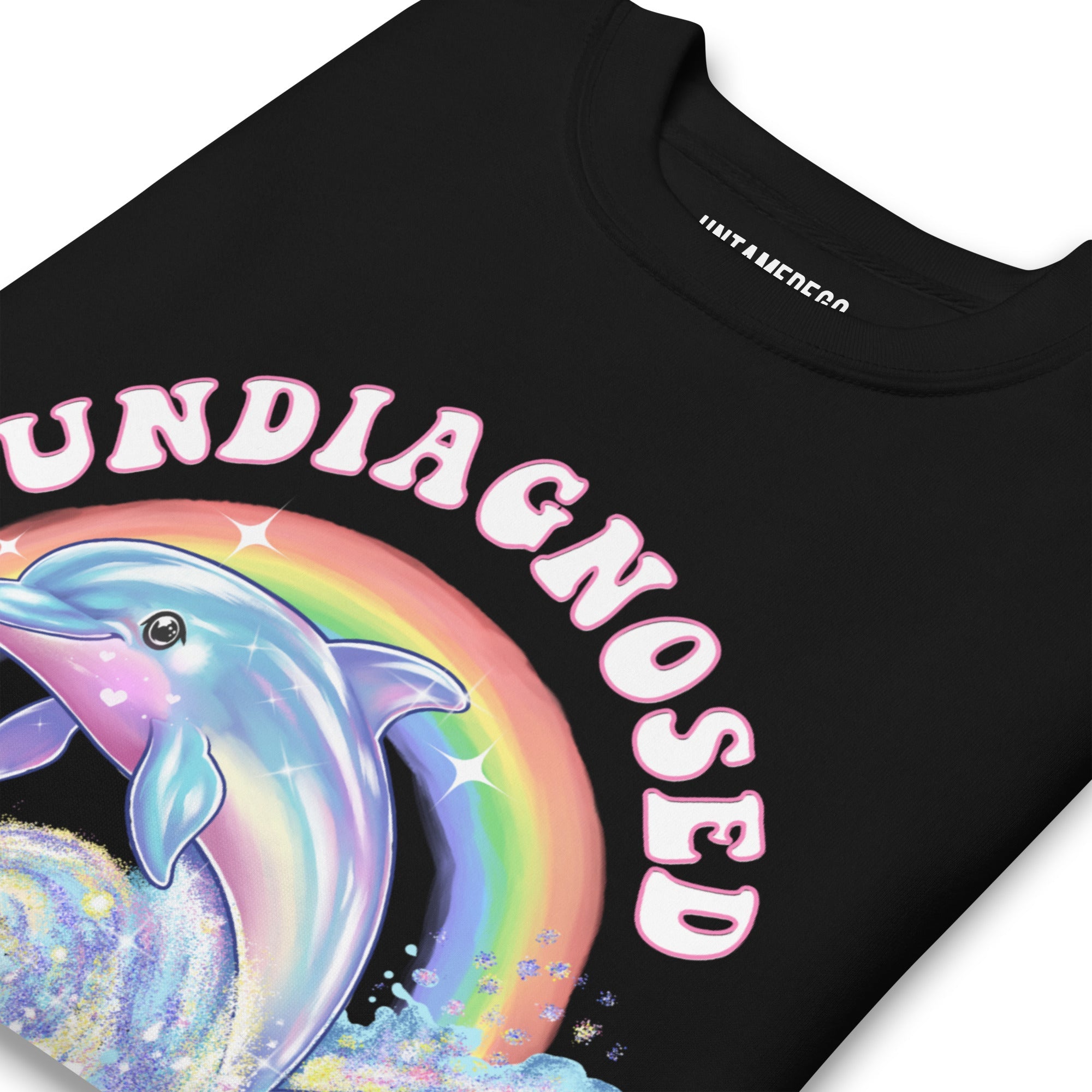 Undiagnosed But Everyone's Pretty Sure Soft Crew Sweatshirt - UntamedEgo LLC.