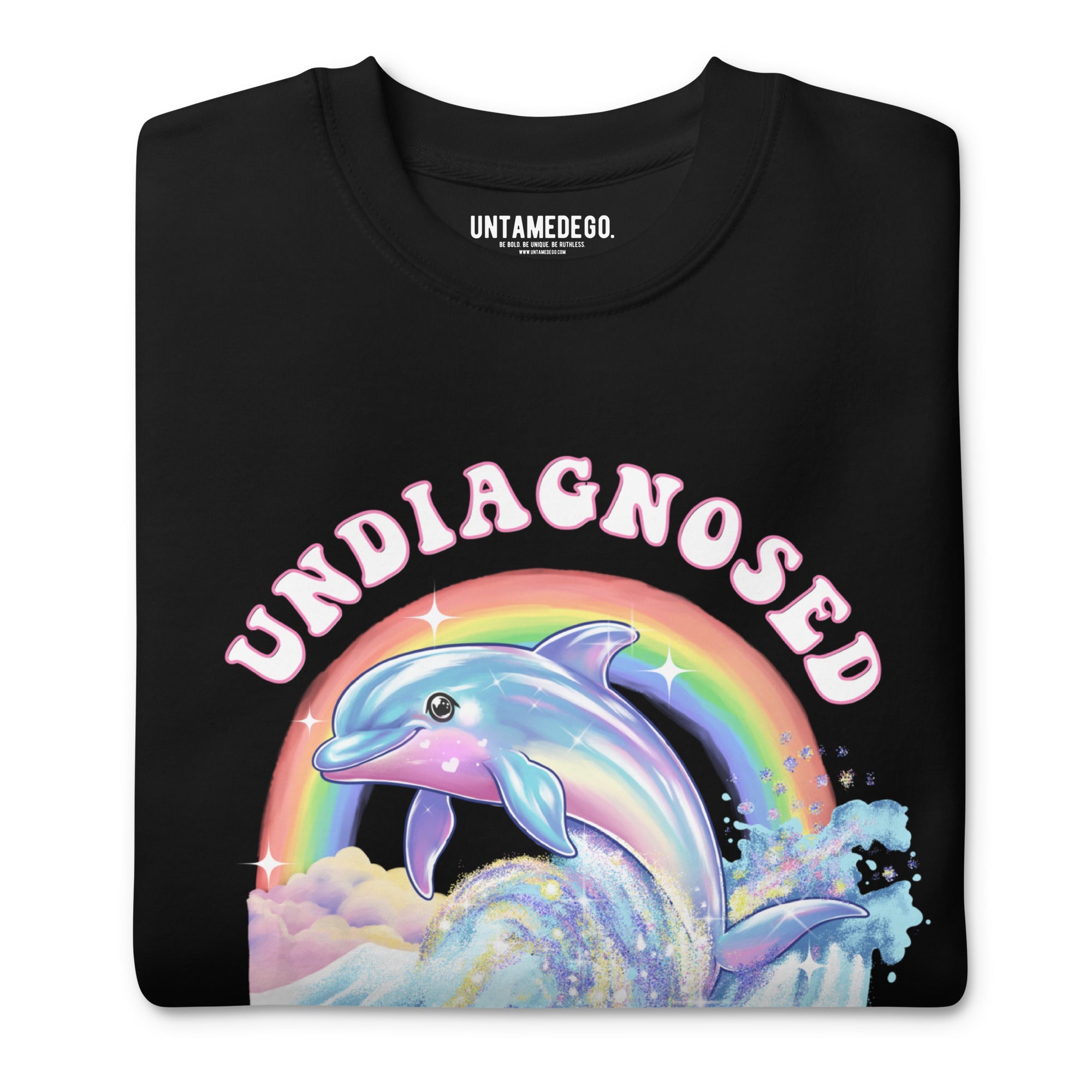 Undiagnosed But Everyone's Pretty Sure Soft Crew Sweatshirt - UntamedEgo LLC.