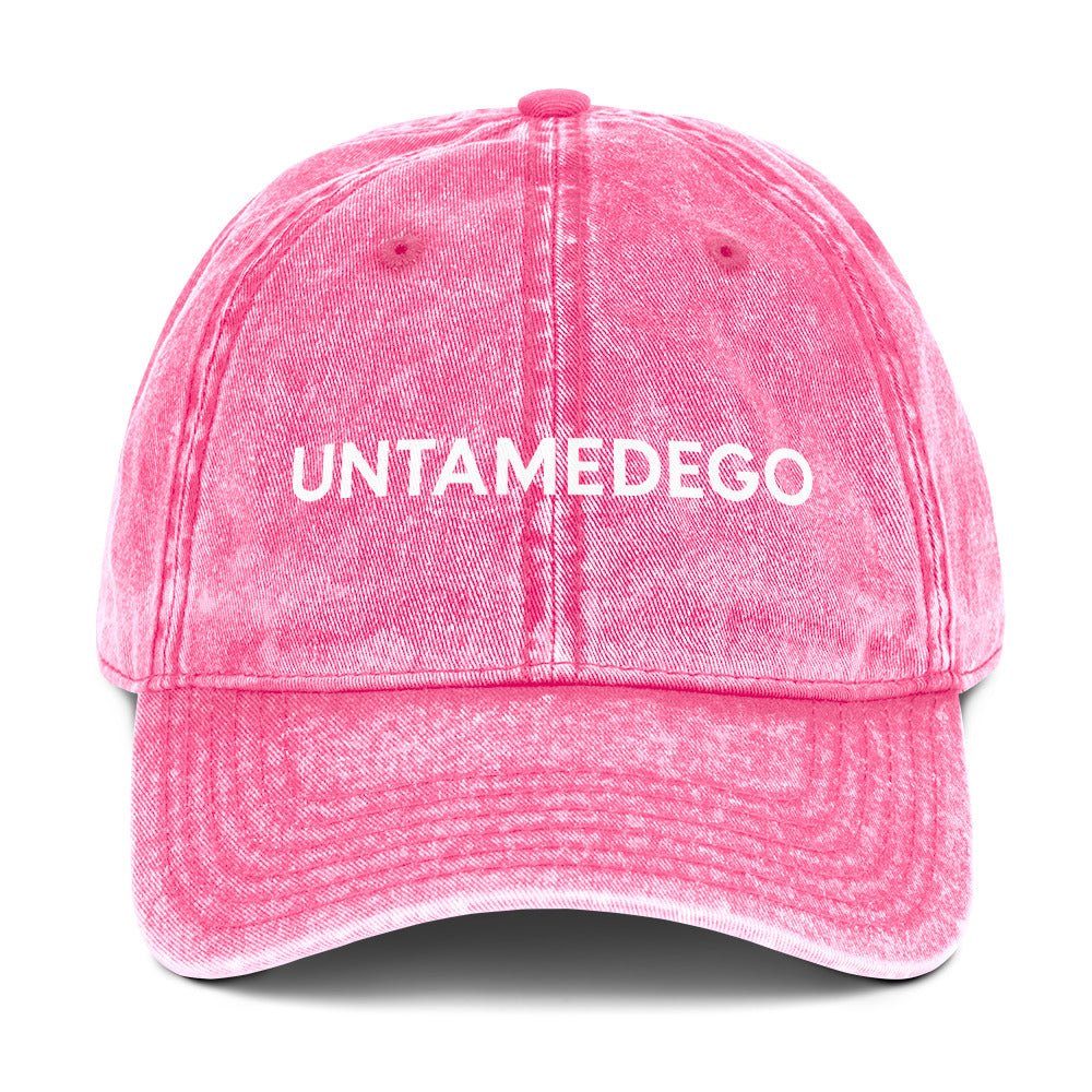 Untamedego Vintage Cotton Twill Hat - UntamedEgo LLC.