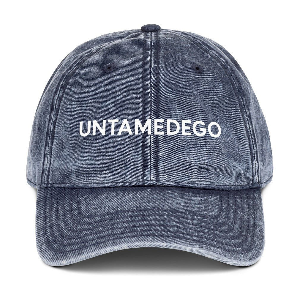 Untamedego Vintage Cotton Twill Hat - UntamedEgo LLC.