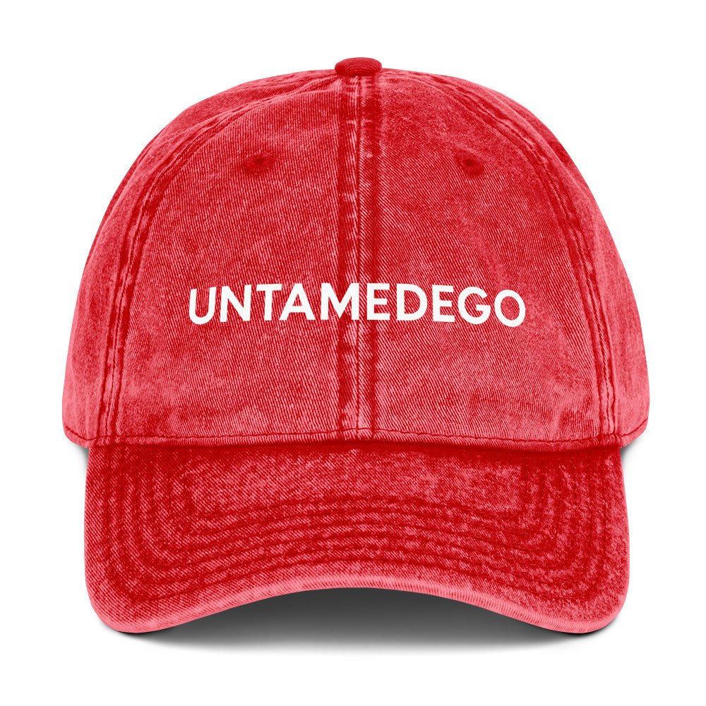 Untamedego Vintage Cotton Twill Hat - UntamedEgo LLC.