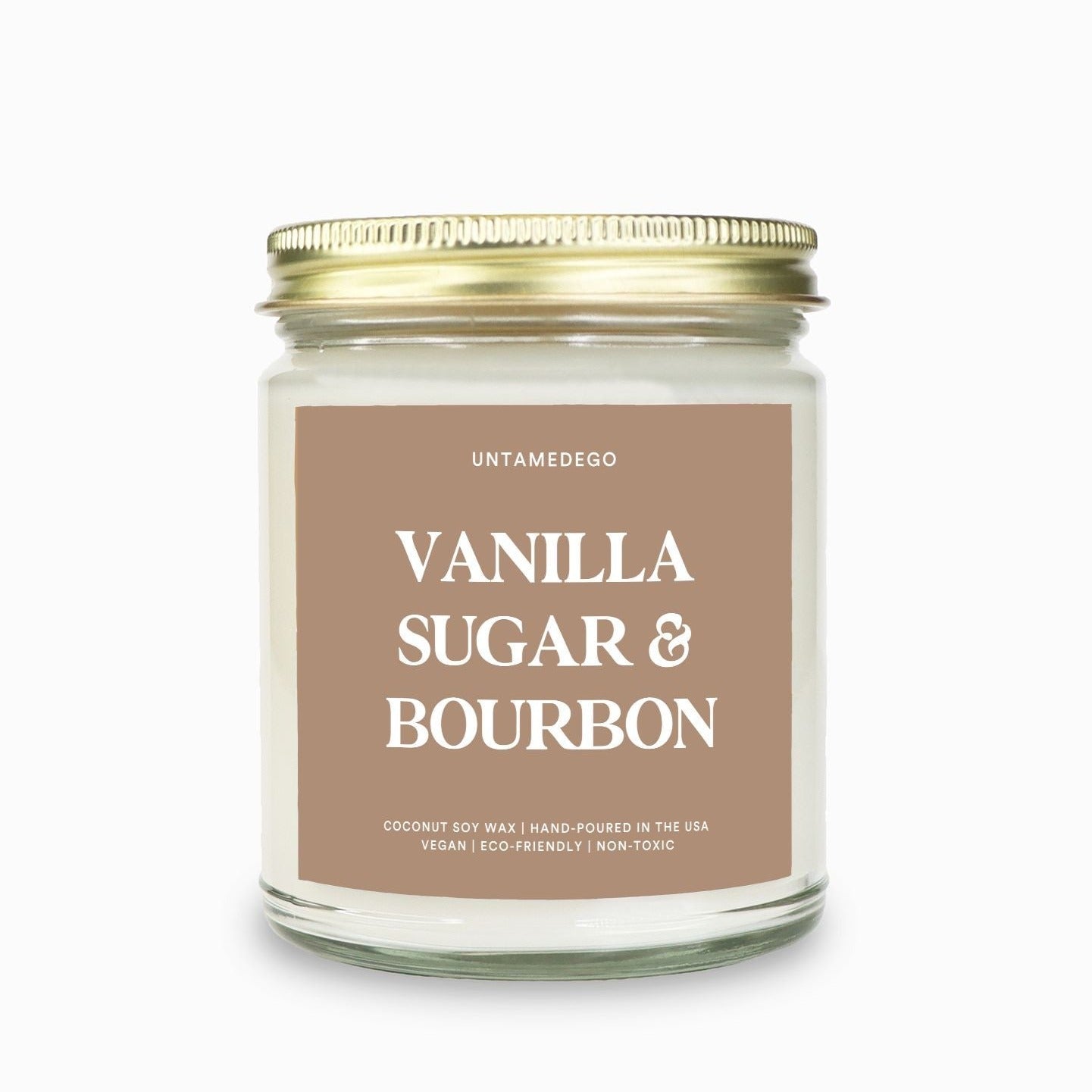 Vanilla Sugar & Bourbon Candle - UntamedEgo LLC.