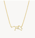 Virgo Zodiac 14k Gold Dipped Necklace - UntamedEgo LLC.