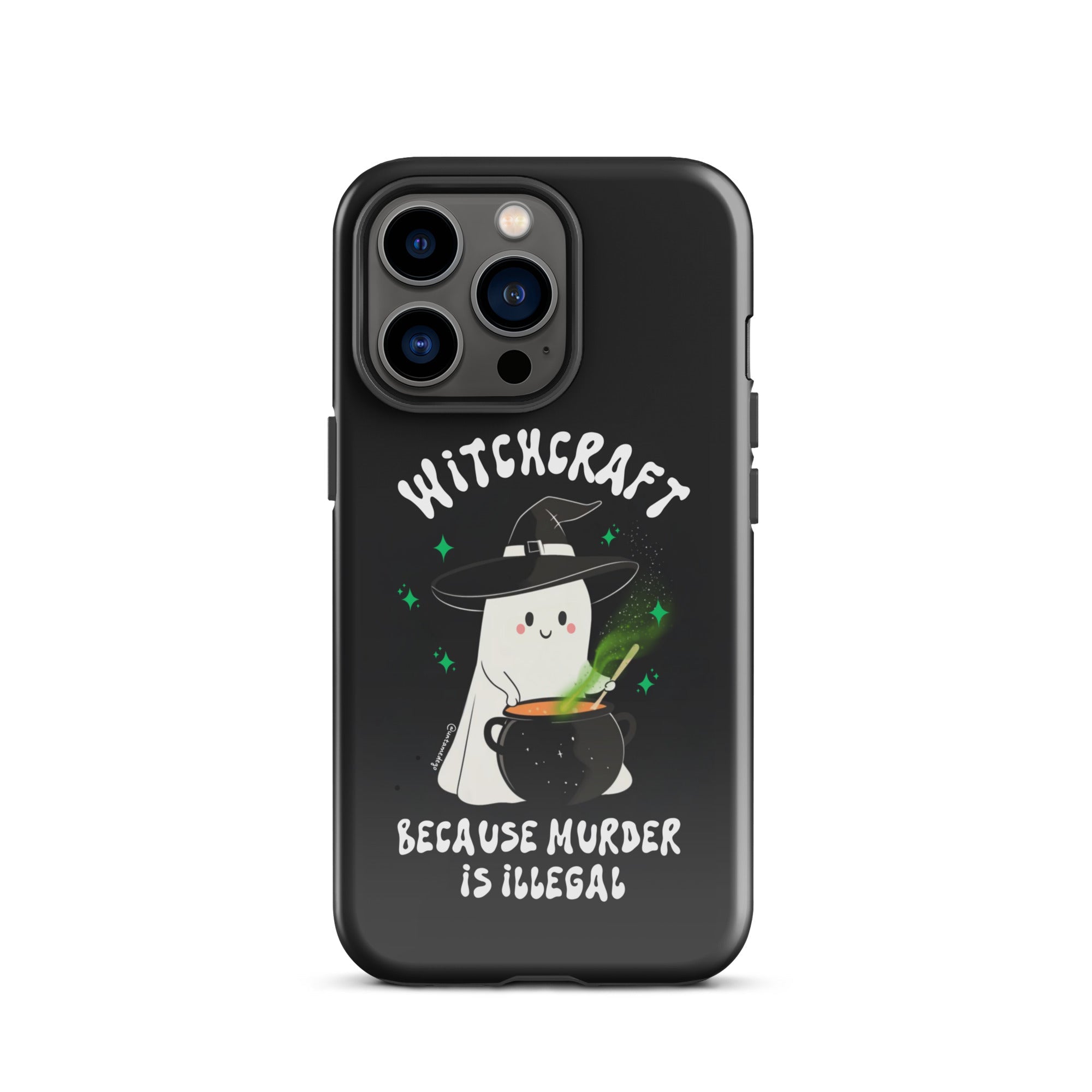 Witchcraft Because Murder Is Illegal Tough Case for iPhone® - UntamedEgo LLC.