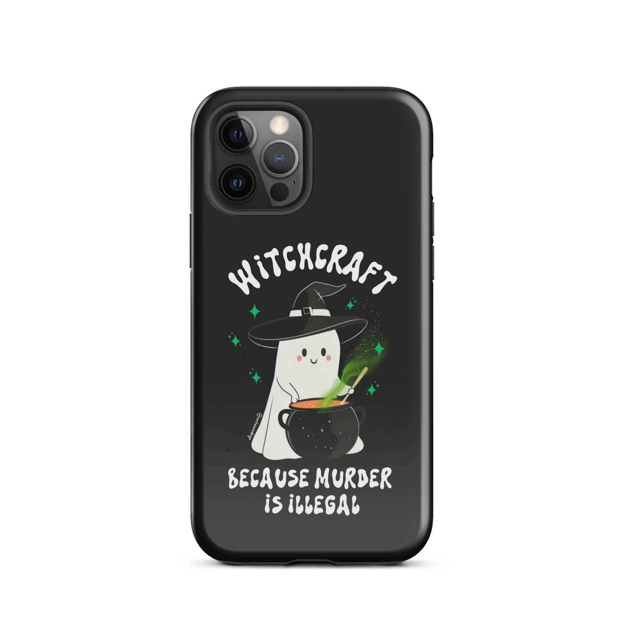Witchcraft Because Murder Is Illegal Tough Case for iPhone® - UntamedEgo LLC.