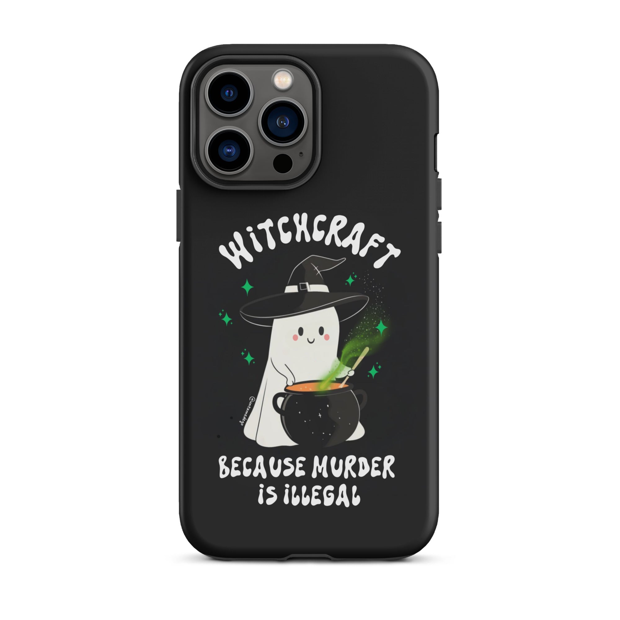 Witchcraft Because Murder Is Illegal Tough Case for iPhone® - UntamedEgo LLC.