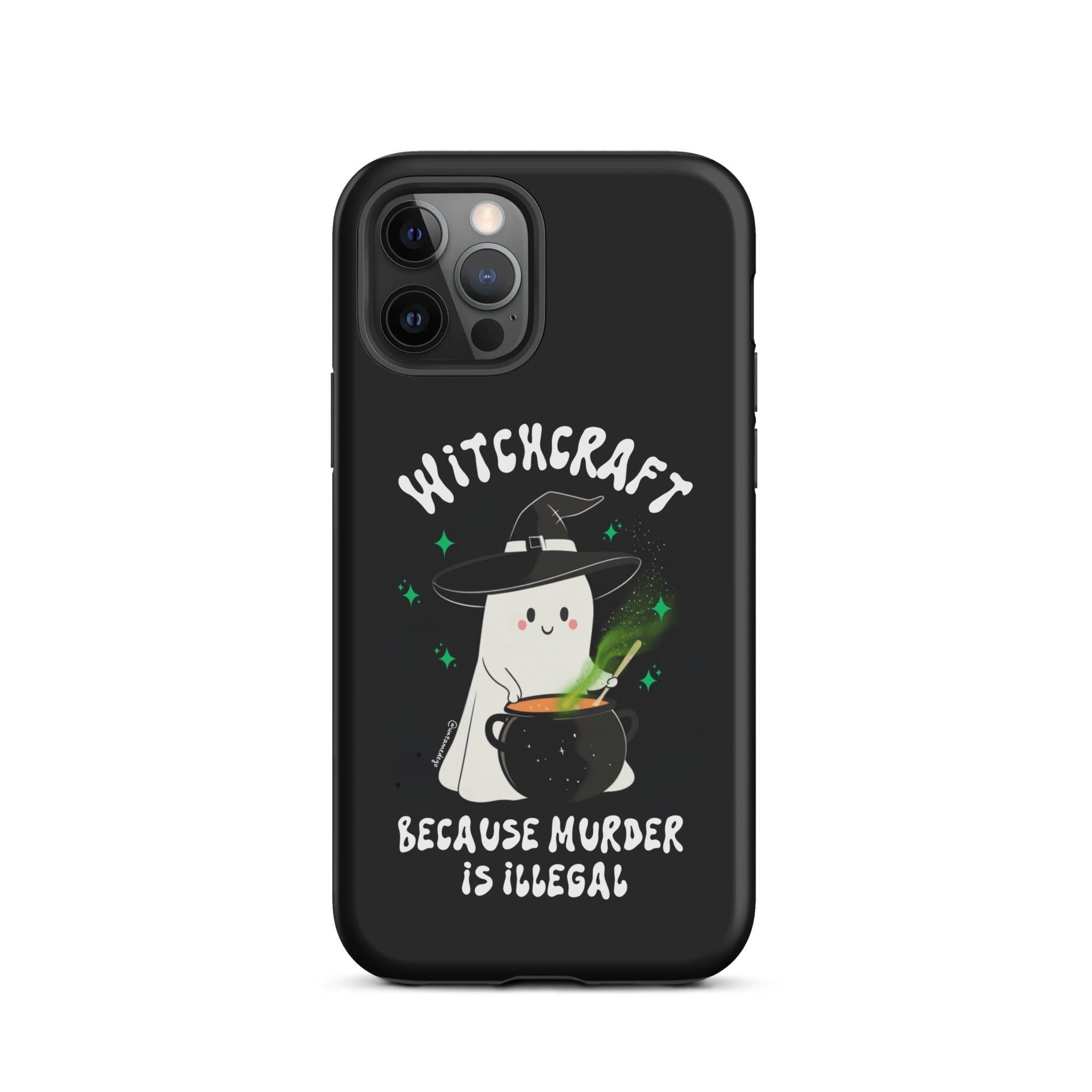 Witchcraft Because Murder Is Illegal Tough Case for iPhone® - UntamedEgo LLC.