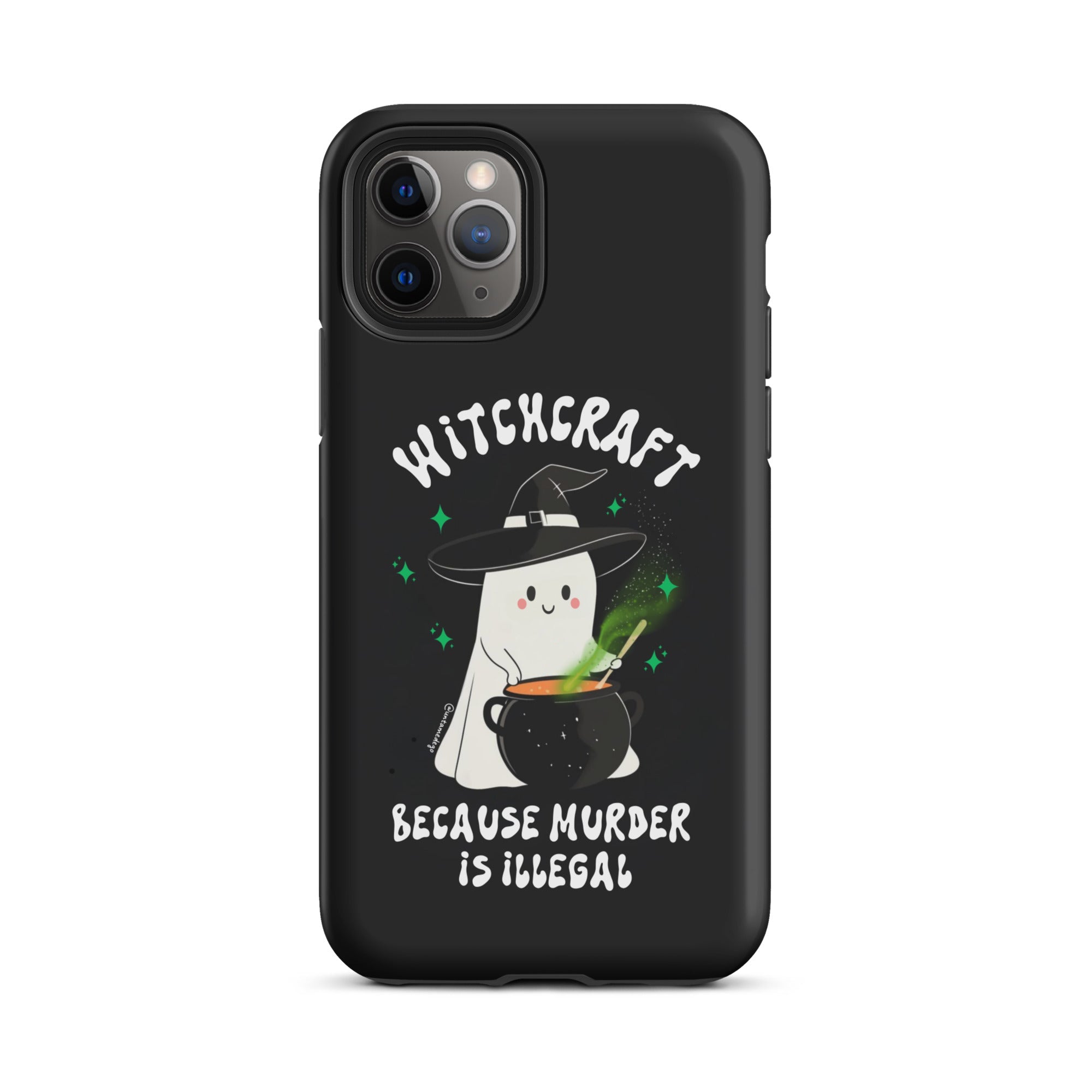 Witchcraft Because Murder Is Illegal Tough Case for iPhone® - UntamedEgo LLC.