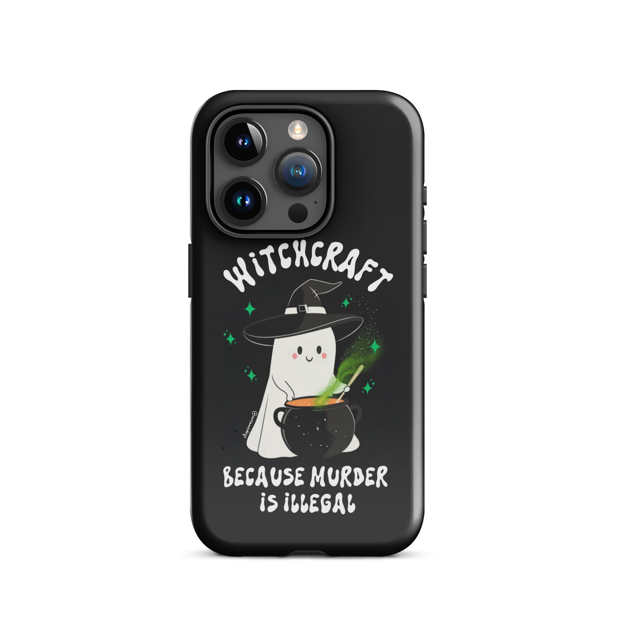 Witchcraft Because Murder Is Illegal Tough Case for iPhone® - UntamedEgo LLC.