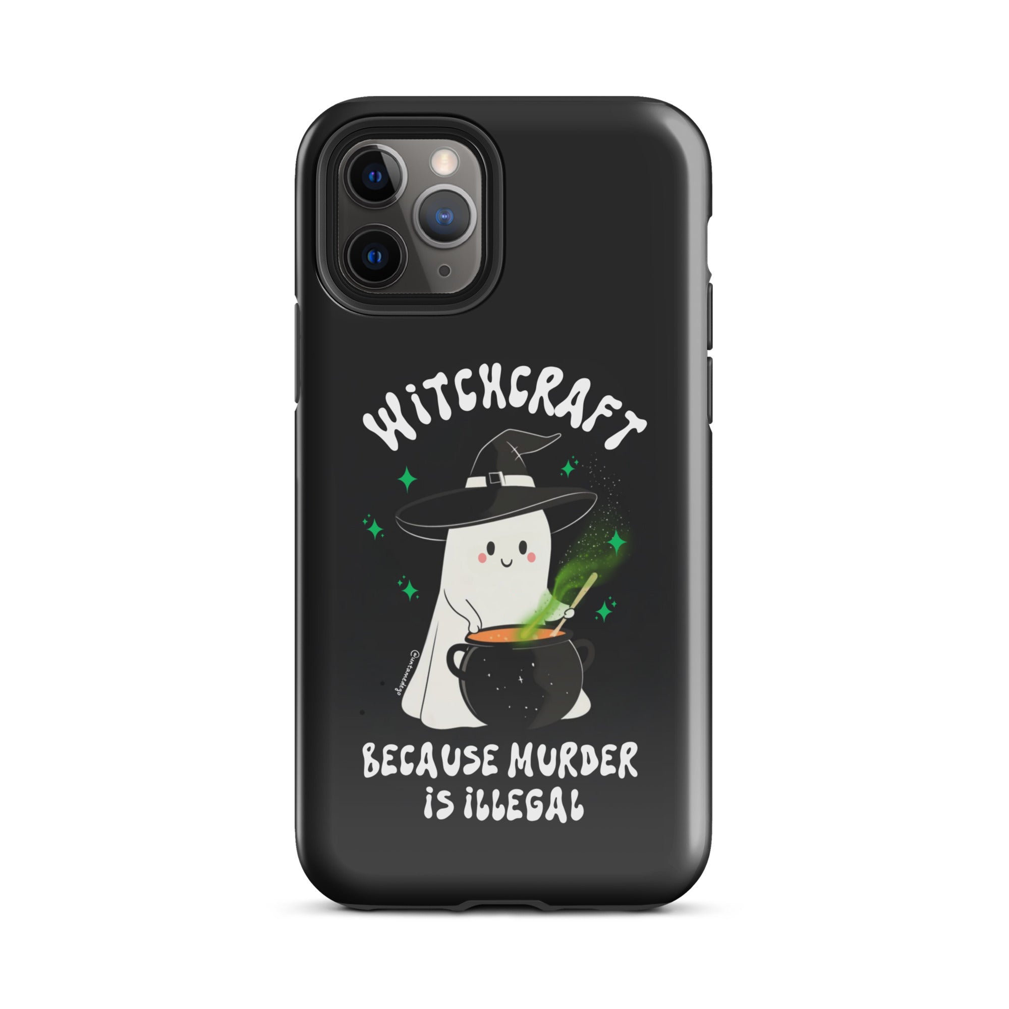 Witchcraft Because Murder Is Illegal Tough Case for iPhone® - UntamedEgo LLC.