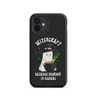 Witchcraft Because Murder Is Illegal Tough Case for iPhone® - UntamedEgo LLC.