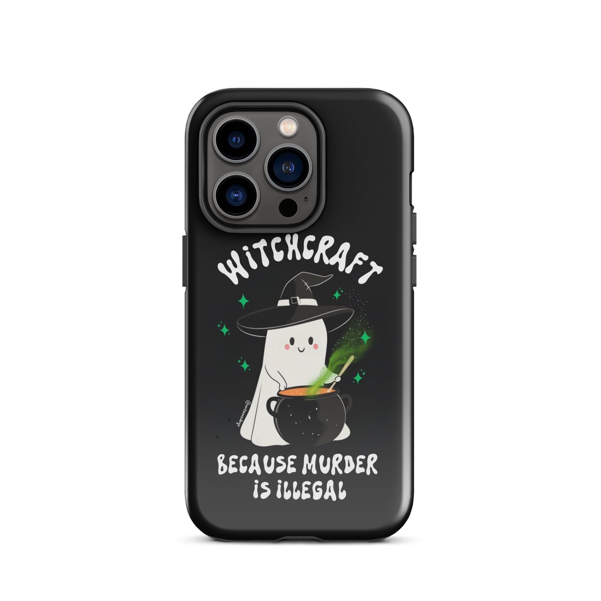Witchcraft Because Murder Is Illegal Tough Case for iPhone® - UntamedEgo LLC.
