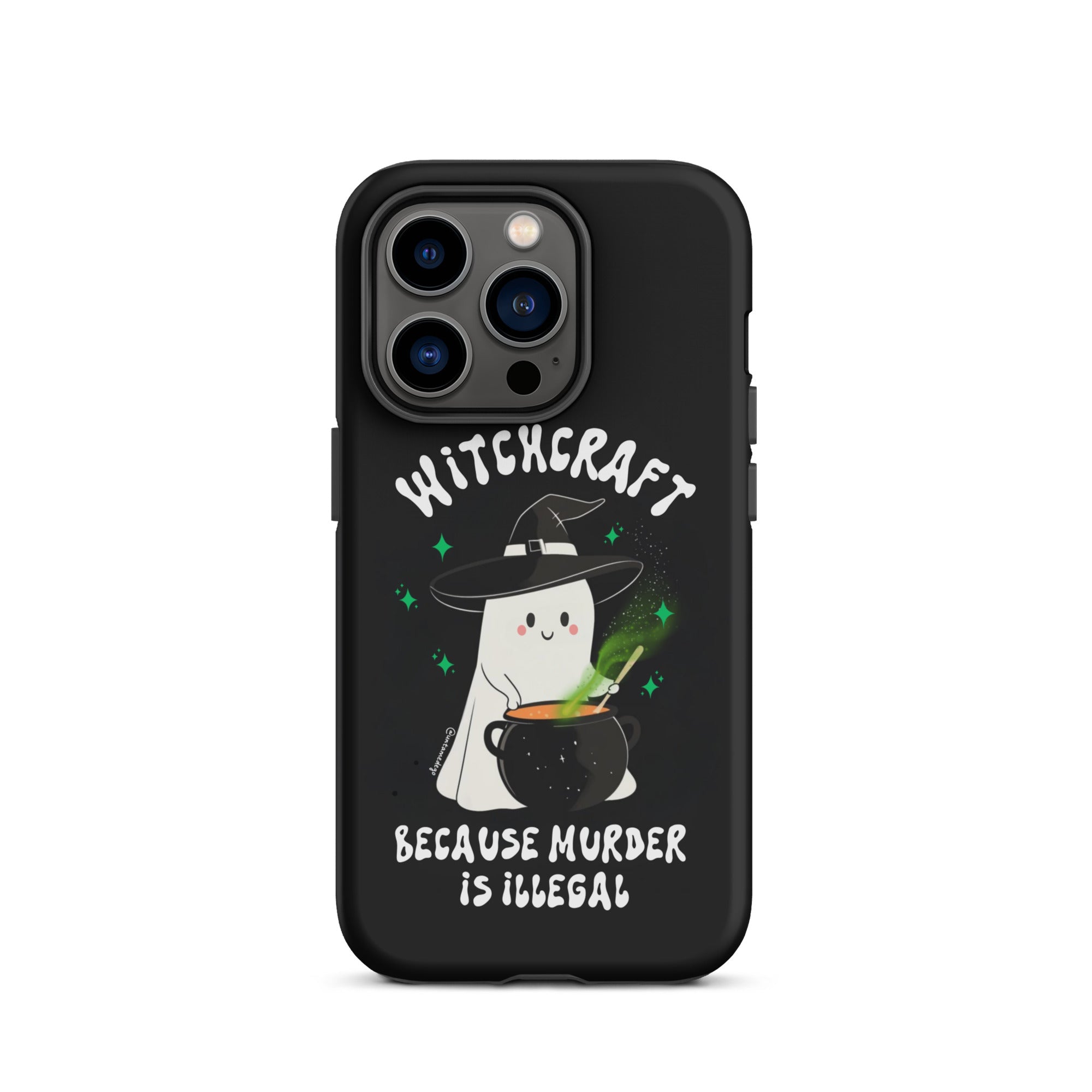 Witchcraft Because Murder Is Illegal Tough Case for iPhone® - UntamedEgo LLC.