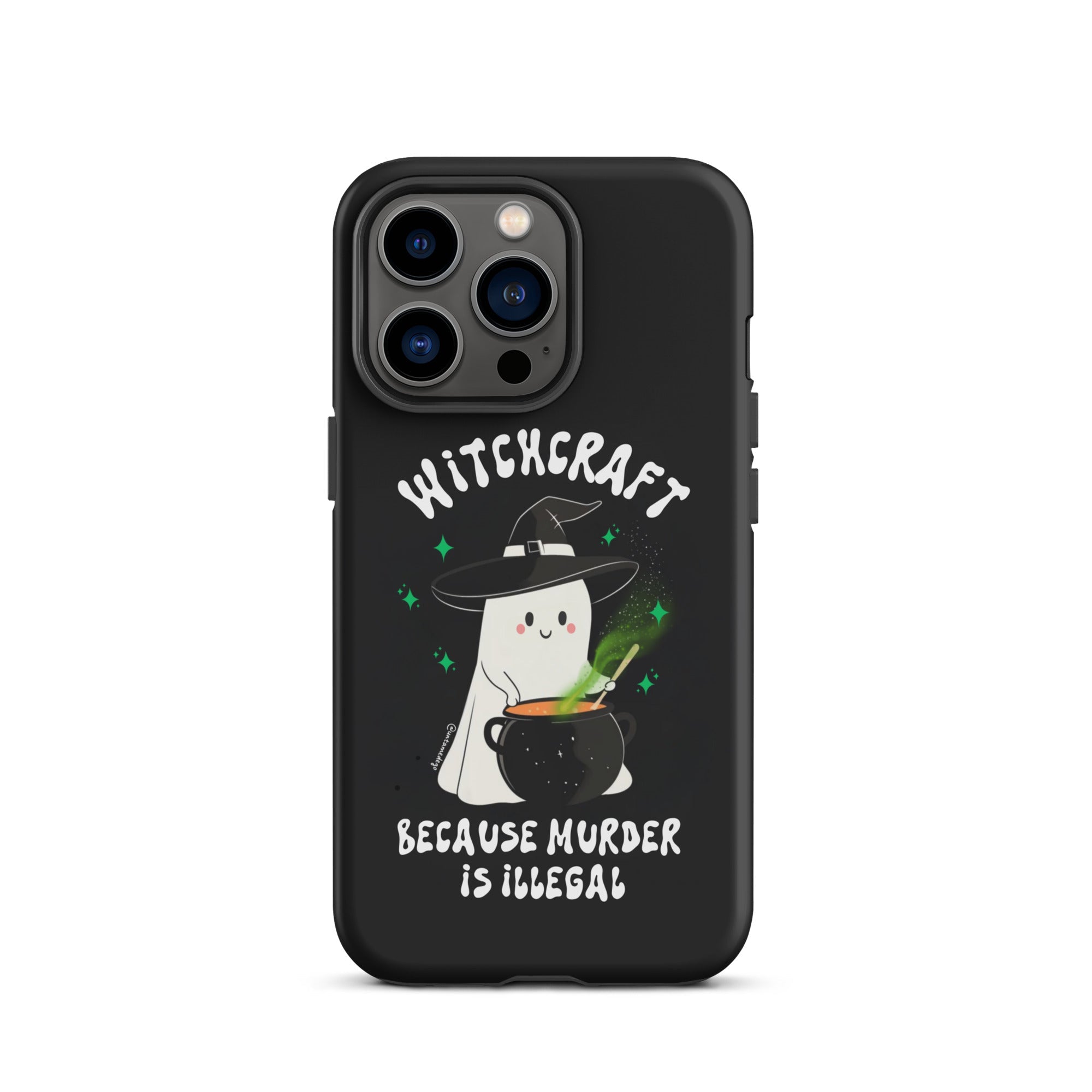 Witchcraft Because Murder Is Illegal Tough Case for iPhone® - UntamedEgo LLC.