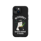 Witchcraft Because Murder Is Illegal Tough Case for iPhone® - UntamedEgo LLC.
